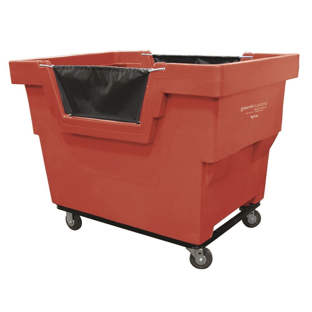 Royal Basket 26.5 cu ft. Mail Truck Standard, Red